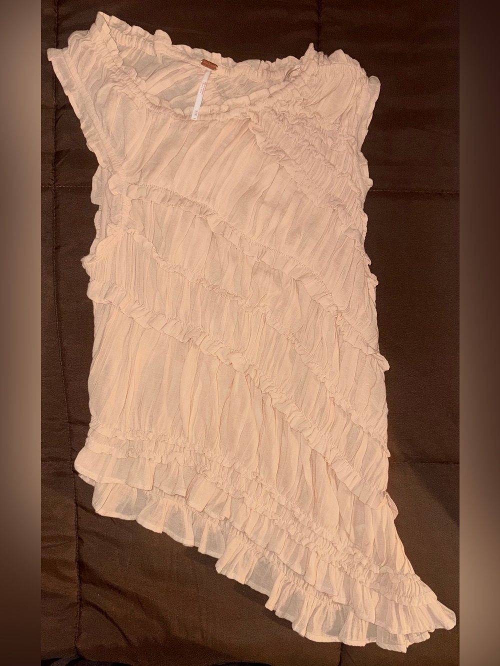 Free People Pink Sands Smocked Top - Never Worn